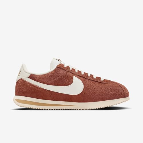 Nike Cortez SE Suede Men's Shoes (HF3142-200, Dark Russet/Flax/Muslin/Sail) Size 8