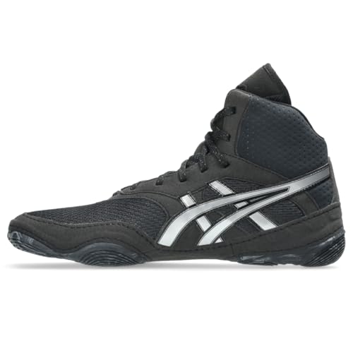 ASICS Women's MATBLAZER Wrestling Shoes, 11.5, Black/Champagne