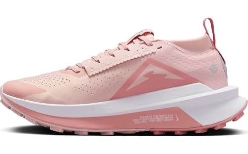 Nike Zegama 2 Women's Trail Running Shoes (FD5191-601, Pink Oxford/Photon Dust/Burgundy Crush) Size 8