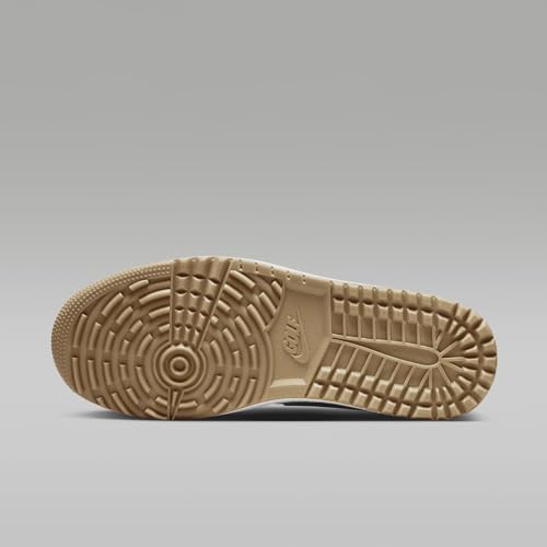 Nike Air Jordan 1 Low G Golf Shoes (DD9315-006, Wolf Grey/White/Gum Medium Brown/Iron Grey) Size 10