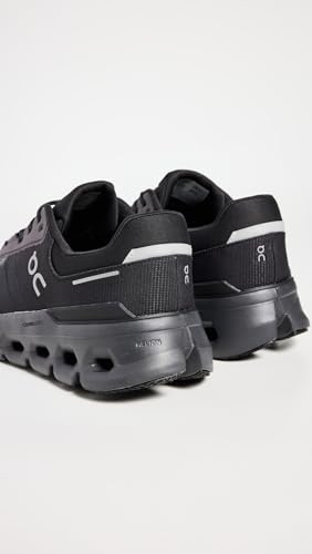 On Men's Cloudrunner 2 Waterproof Sneakers, Magnet | Black, 8 Medium US