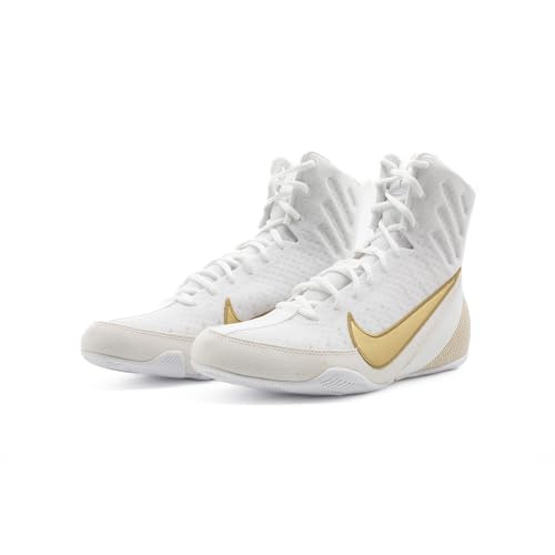 Nike Machomai 3 Boxing Boots 100 White/Gold
