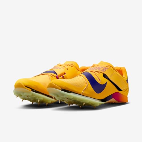 Nike Long Jump Elite Track & Field Jumping Spikes (Citron Pulse/Volt Ice/Vivid Purple/Indigo Burst) Size 7.5