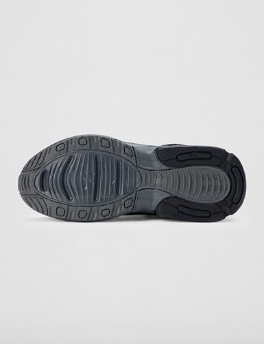 Nike Little Kids' Air Max Fire Shoes, Black/Liquid Lime-Iron Grey, 1.5Y