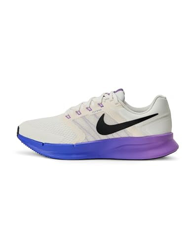 Nike Women's Run Swift 3 Road Running Shoes, Sail/Black-Bright Violet-Racer Blue, 9