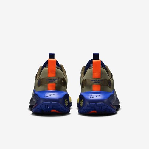 Nike InfinityRN 4 Gore-TEX Men's Waterproof Road Running Shoes (HQ3222-276, Neutral Olive/Racer Blue/Cargo Khaki/Thunder Blue) Size 9.5