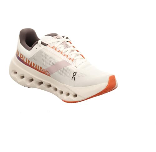 On Womens, Cloudsurfer Next White/Flame 9 Medium