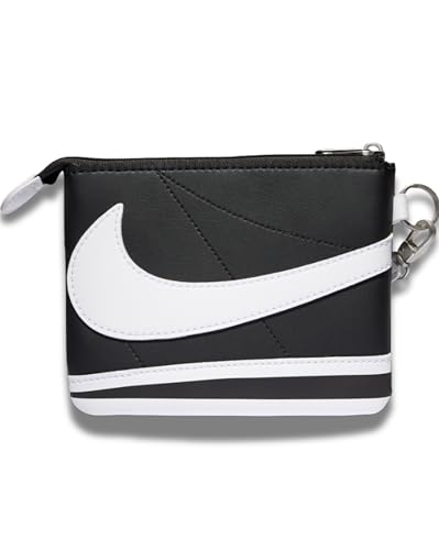 Nike Cortez Wristlet – Streetwear Icon Crafted for Motion, Style, and Everyday Essentials (Black | White, One Size)