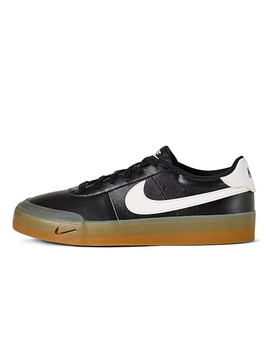 Nike Men's Court Shot Shoes, Black/White-Gum Light Brown, 8.5