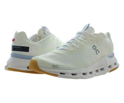 On Cloudnova Form Womens Shoes Size 10.5, Color: White/Heather-White