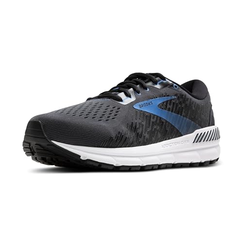 Brooks Men's Addiction GTS 15 Supportive Running Shoe - India Ink/Black/Blue - 12 Medium