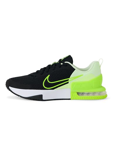 Nike Men's Air Max Alpha Trainer 6 Workout Shoes, Black/Volt-Volt Tint-Barely Volt, 11