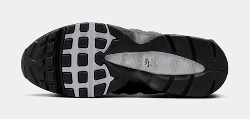 Nike Men's Air Max 95 Big Bubble OG, Black/White/Med Ash/Pewter, 8 Medium US