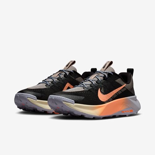 Nike Wildhorse 10 Men's Trail Running Shoes (Black/Malt/Ghost/Orange Pulse) Size 11.5
