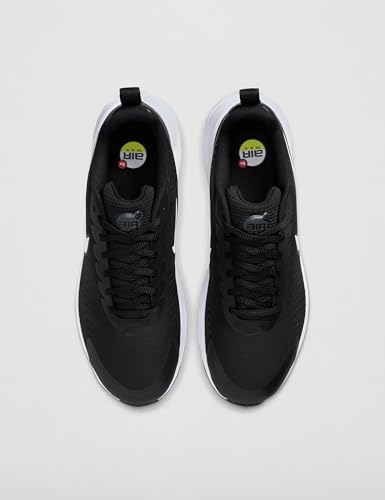 Nike Men's Air Max Nuaxis Shoes, Black/White-Black-White, 11