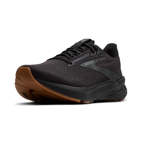 Brooks Men’s Revel 8 Neutral Running & Walking Shoe - Black/Black - 9.5 Medium