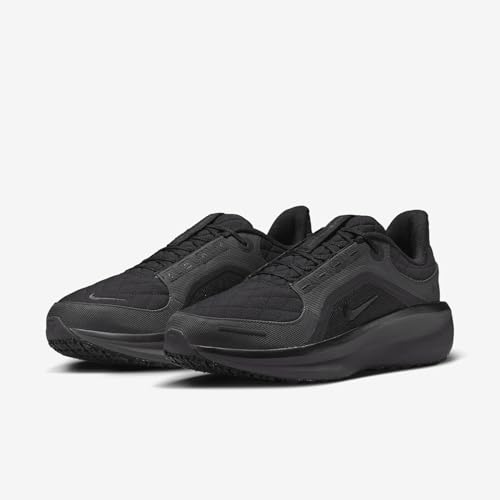 Nike Winflo 11 Gore-TEX Men's Waterproof Road Running Shoes (FQ1358-001, Black/Anthracite/Black) Size 9