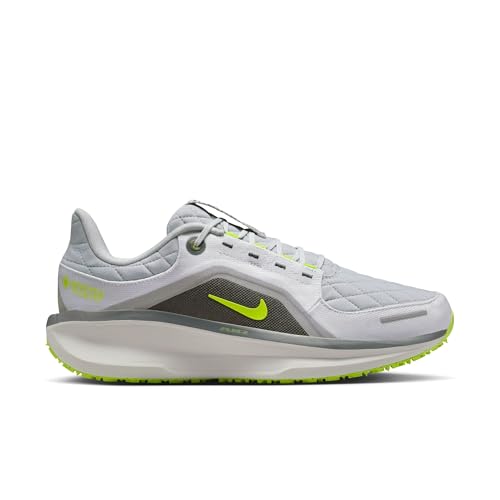 Nike Mens Air Winflo 11 GTX Running Shoes, LT SMOKE GREY/CYBER-PURE PLATINUM, 11 US
