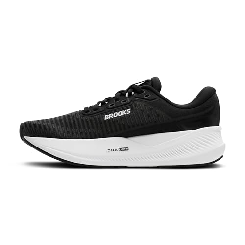 Brooks Women’s Revel Max Neutral Running & Walking Shoe - Black/Grey/White - 8 Medium