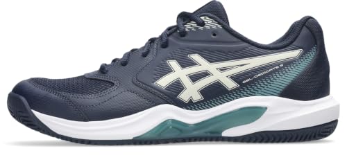 ASICS Men's Gel-Dedicate 9 ClayTennis Shoes, Midnight Oatmeal, 44 EU