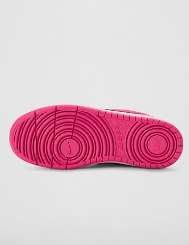 Nike Big Kid's Court Borough Low Recraft, Pink Foam/Hyper Pink-White, 7Y