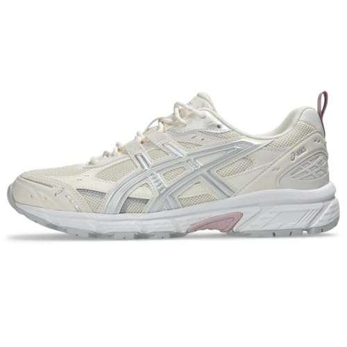 ASICS Unisex Gel-NUNOBIKI Sportstyle Shoes, 8M / 9.5W, Cream/Pure Silver