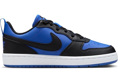 Nike Big Kid's Court Borough Low Recraft Lifestyle Shoes, Game Royal/Black-White, 7Y