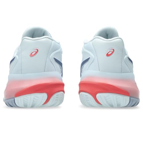 ASICS Women's Gel-Resolution X Tennis Shoes, 9, Sky/Grey Blue