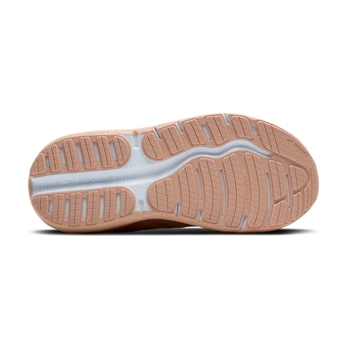 Brooks Women’s Ghost Max Suede/Leather Neutral Running & Walking Shoe - Rose/Tuscany - 10 Medium