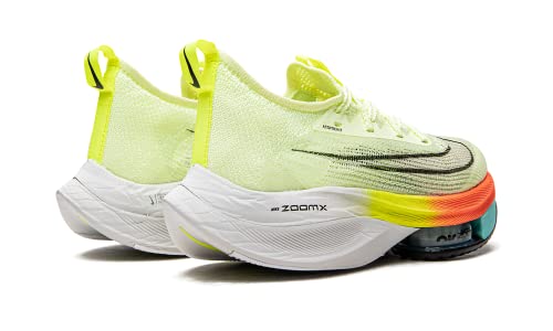 Nike Women's Air Zoom Alphafly Next% Flyknit, Barely Volt/Hyper Orange/Volt/, 8