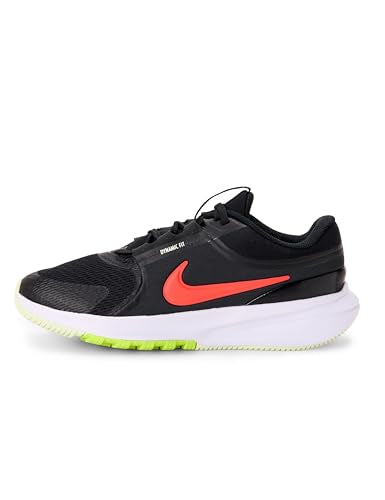 Nike Big Kid's Star Runner 5 Running Shoes, Black/Bright Crimson-Anthracite, 4Y