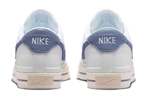 Nike Women's Court Legacy Next Nature Shoes, White/Ashen Slate-Sail, 8