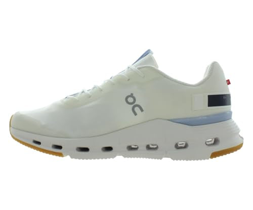 On Cloudnova Form Womens Shoes Size 10.5, Color: White/Heather-White