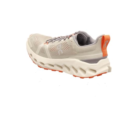 On, Women's, Cloudsurfer Trail, Fossil/Ivory, 10, Medium