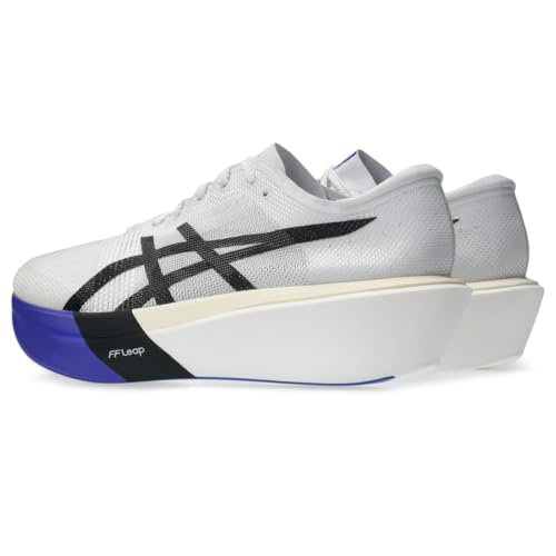 ASICS Unisex METASPEED Sky Tokyo Running Shoes, 9M / 10.5W, White/Cobalt Burst