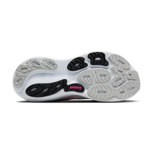 Brooks Women’s Adrenaline GTS 25 Supportive Running & Walking Shoe - Oyster/Pink/Green - 8.5 Medium
