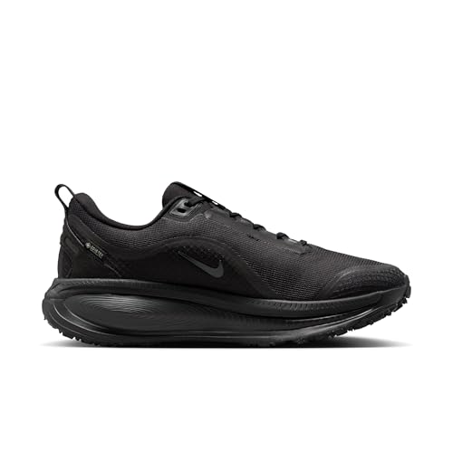 Nike Vomero 18 Gore-TEX Women's Waterproof Road Running Shoes with Reflective Accents (Black/Anthracite) Size 8