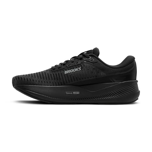 Brooks Women’s Revel Max Neutral Running & Walking Shoe - Black/Black/Ebony - 8 Medium