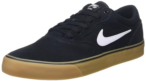 Nike SB Chron 2 Canvas Senior Trainers, Black White, 9.5 US