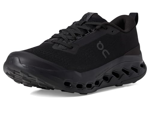 On Womens Cloudsurfer Trail 2 Black/Black 8 M