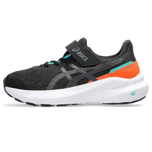 ASICS Kid's GT-1000 13 Pre School Running Shoes, 3, Black/Carbon