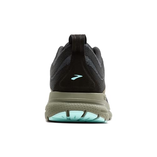 Brooks Men’s Trace 4 Neutral Running Shoe - Black/Ebony/Dusty Olive - 11 Medium