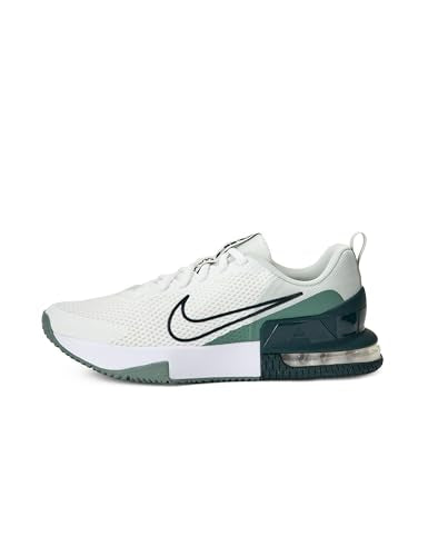 Nike Men's Air Max Alpha Trainer 6 Workout Shoes, Summit White/Seaweed-Light Silver, 3.5