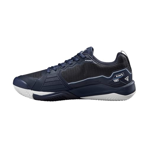 WILSON Rush Pro 4.5 Men's Clay Tennis Shoe - Navy Blazer/White, Size 13 US