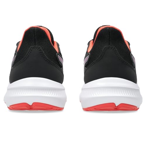 ASICS Kid's JOLT 4 Grade School Running Shoes, 5, Black/UBE