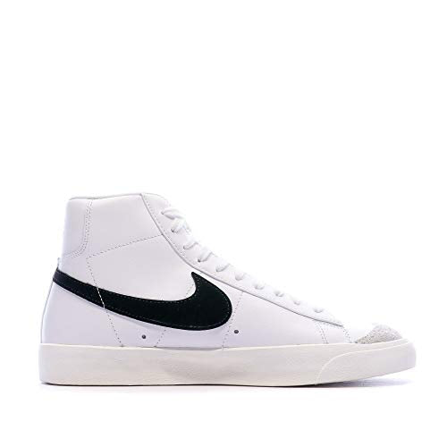 Nike Men's Basketball Shoes , White Black , 9 US