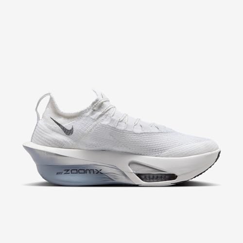 Nike Alphafly 3 Men's Road Racing Shoes (FD8311-101, White/Pure Platinum/Obsidian Mist/Gridiron) Size 7