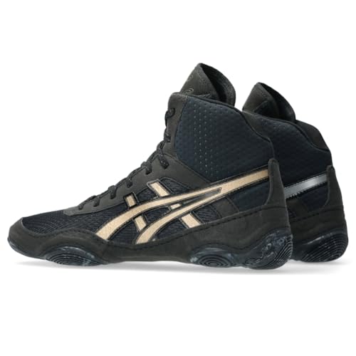 ASICS Women's MATBLAZER Wrestling Shoes, 8, Black/Champagne