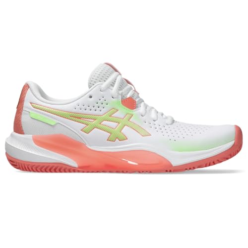 ASICS Women's Gel-Challenger 15 PadelSneaker, White Guava, 11.5 US