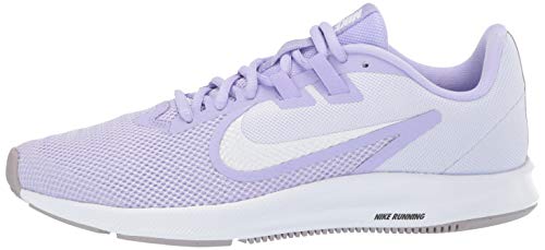 Nike Women's Women's Nike Downshifter 9 Shoe, Purple Agate/White - Lavender Mist, 6 Regular US